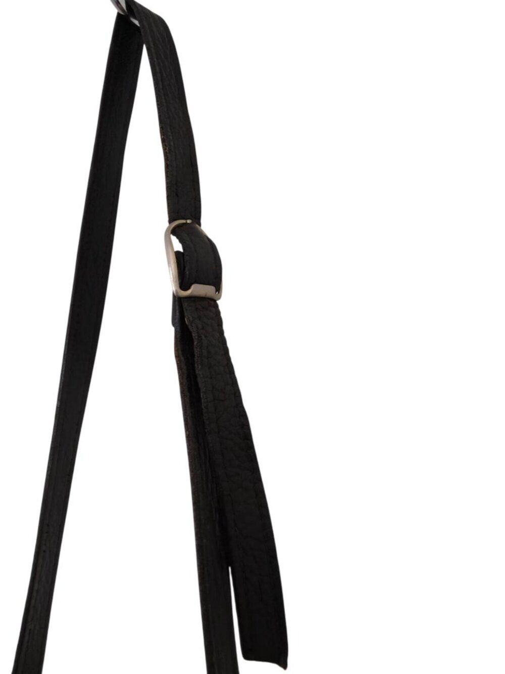 Vintage Sony Studios Wardrobe x Genuine Italian Leather Black Crossbody Bag - Picture 5 of 10